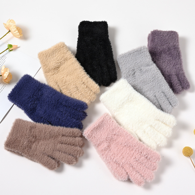 Women Winter Thermal Wool Knit - огляд і ціна Wool Glove Lined