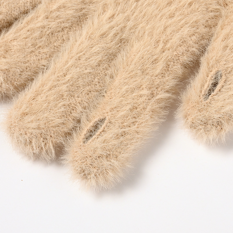 Women Winter Thermal Wool Knit - огляд і ціна Wool Glove Lined