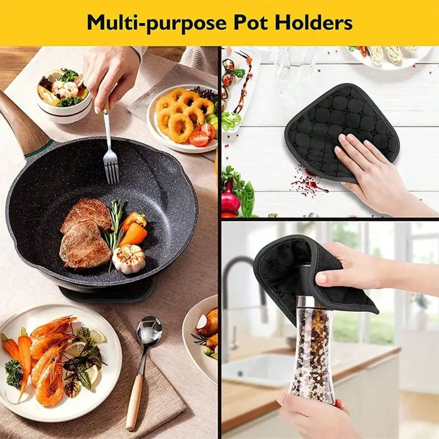 4PCS Silicone Kitchen Microwav - огляд і ціна Heat Resistant Glove