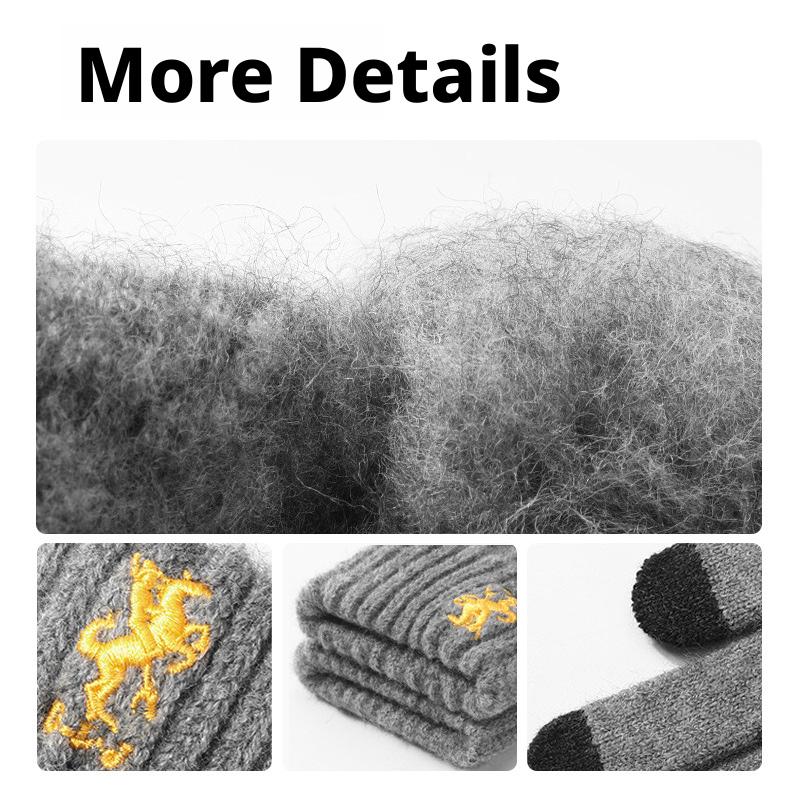 2026 Men's Thermal Wool Knitte - огляд і ціна Wool Glove Lined