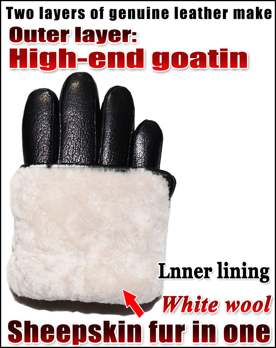 Deerskin Pattern Male Leather  - огляд і ціна Leather Driving Glove