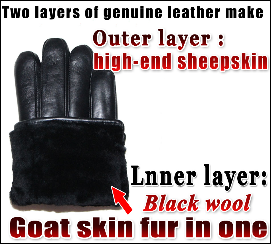 Deerskin Pattern Male Leather  - огляд і ціна Leather Driving Glove